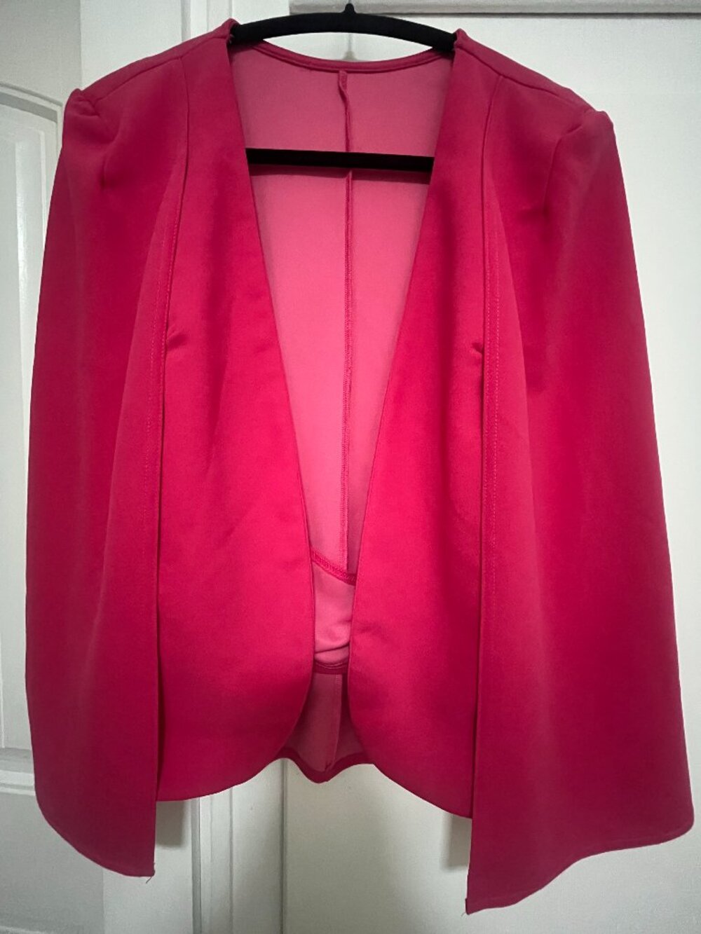 Pink blazer/shawl